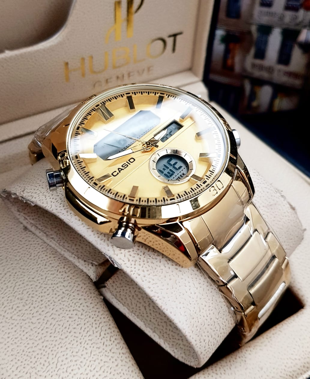 CASIO DOBLE HORA R1018