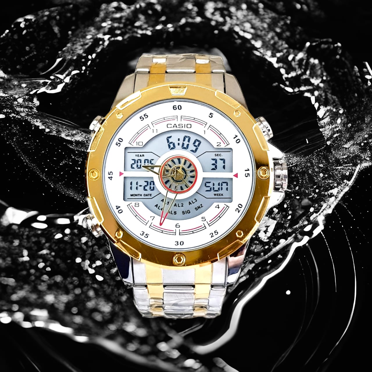 CASIO DOBLE HORA R1006