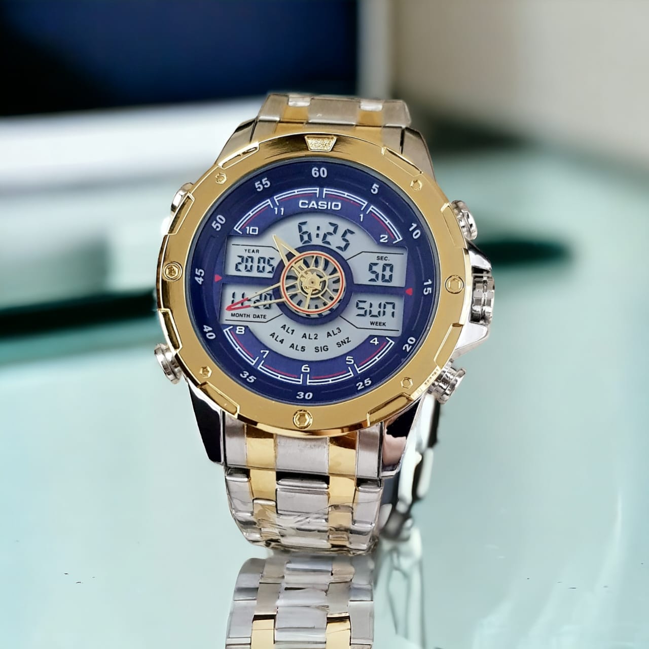 CASIO DOBLE HORA R1006