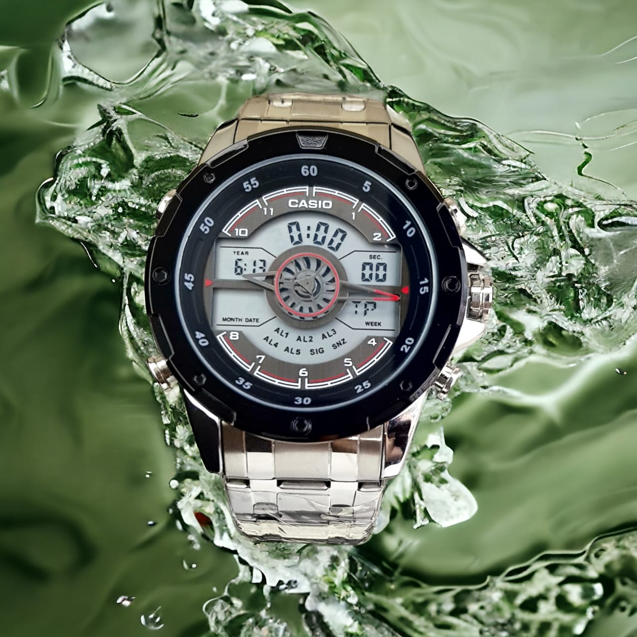 CASIO DOBLE HORA R1006