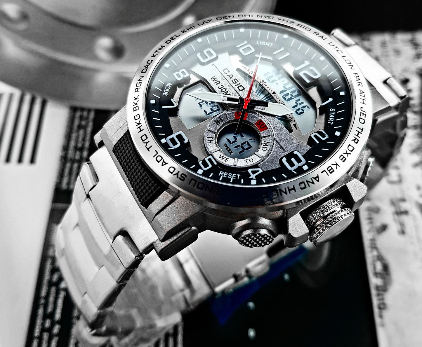 CASIO DOBLE HORA R1002