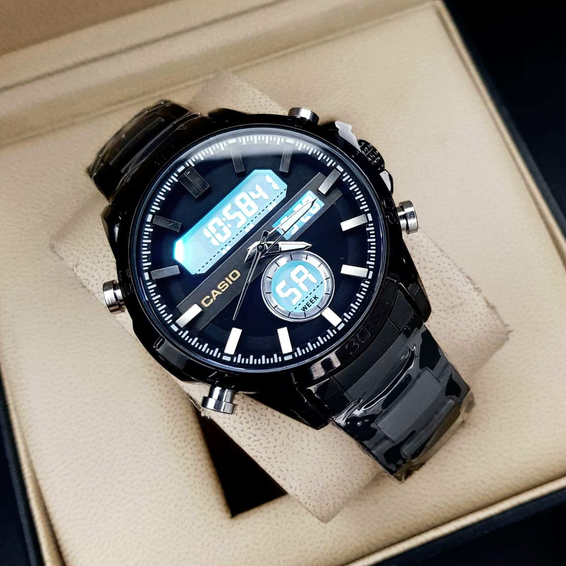 CASIO DOBLE HORA R1018