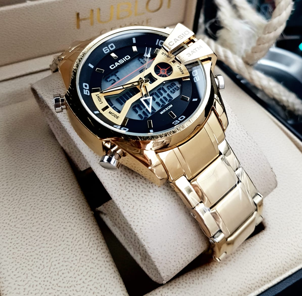 CASIO DOBLE HORA R1004